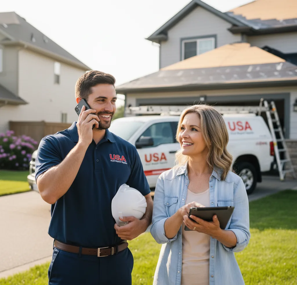 USA Roof Repair Experts customer support in Claremont